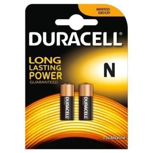 Set med 2st DURACELL MN9100 N 1,5V batterier !!!