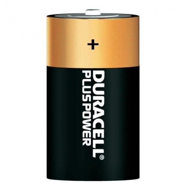 2 Duracell Plus Power LR20/D alkaliska batterier (1…