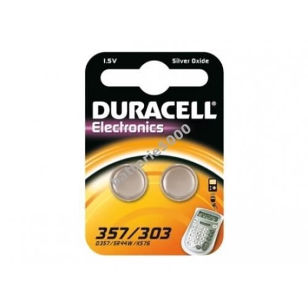 Duracell knapp batteri typ/ref. 357 (2 enheter så...