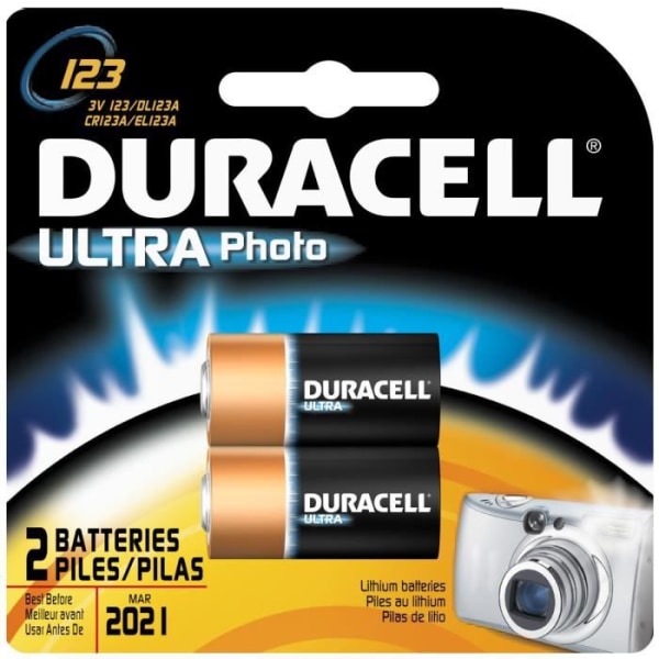 Duracell 123 BL2 Paket om 5