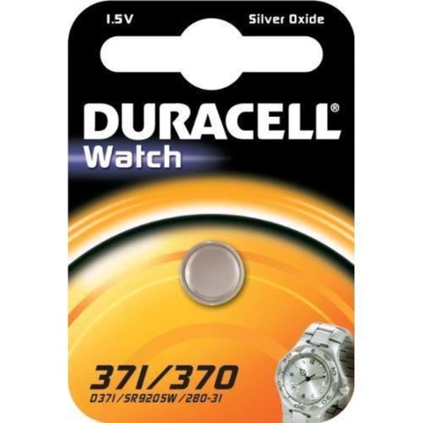 Duracell D371 Alkaline Batteri 1,5 V Flerfärgad