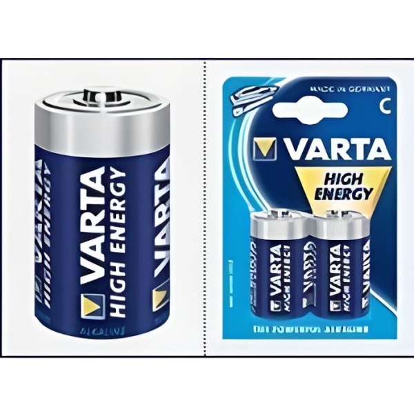 2 LR14 C VARTA alkaliska batterier