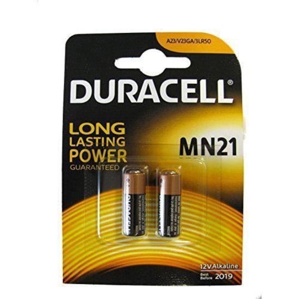 2x Duracell MN21 Alkaline-Battery A23 23A 12V