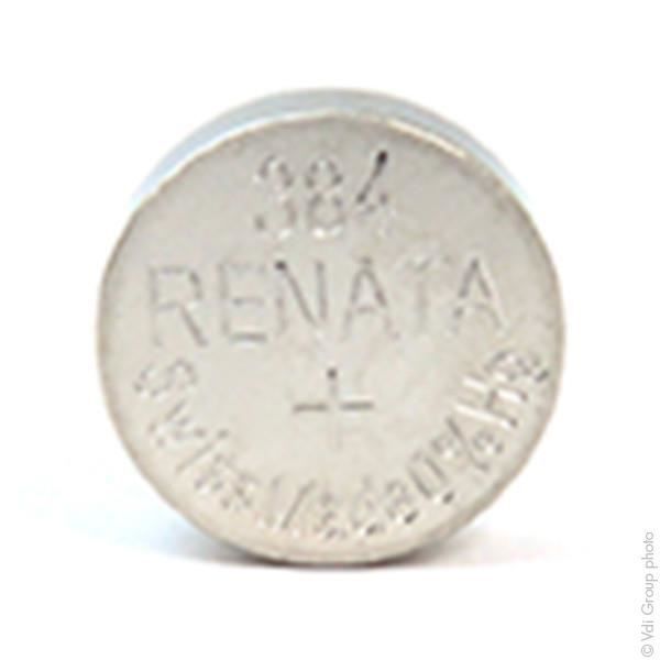 RENATA 384 silveroxidknappsbatteri 1,55V 45mAh - Blister(er) x 1-Renata / Swatch Group