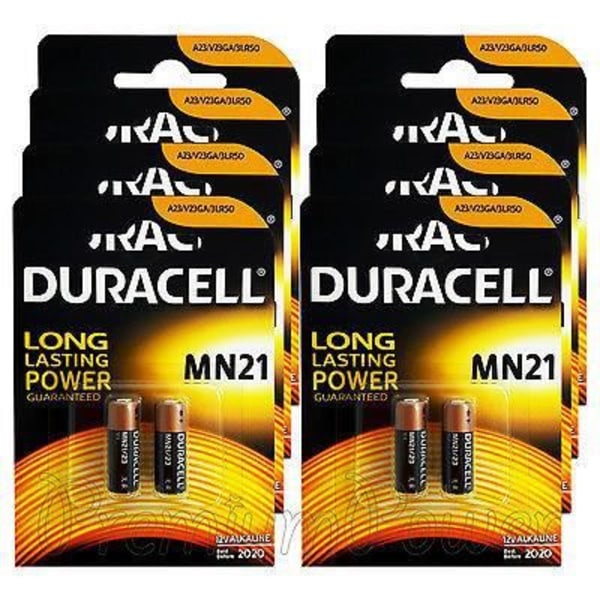 Duracell MN21 12V Special Alkaline Batteri Slitstarkt 16 Power Pack