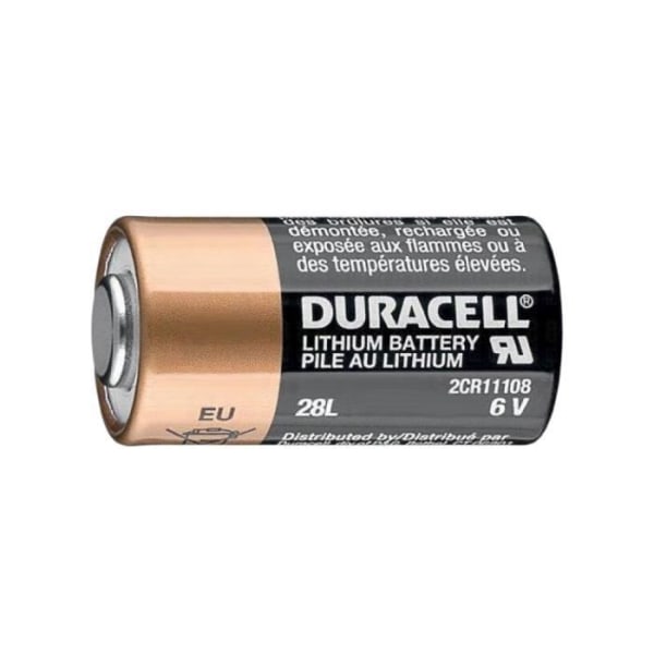 Foto 28L litiumbatteri 2CR1/3N/PX28L 6V Duracell Blister