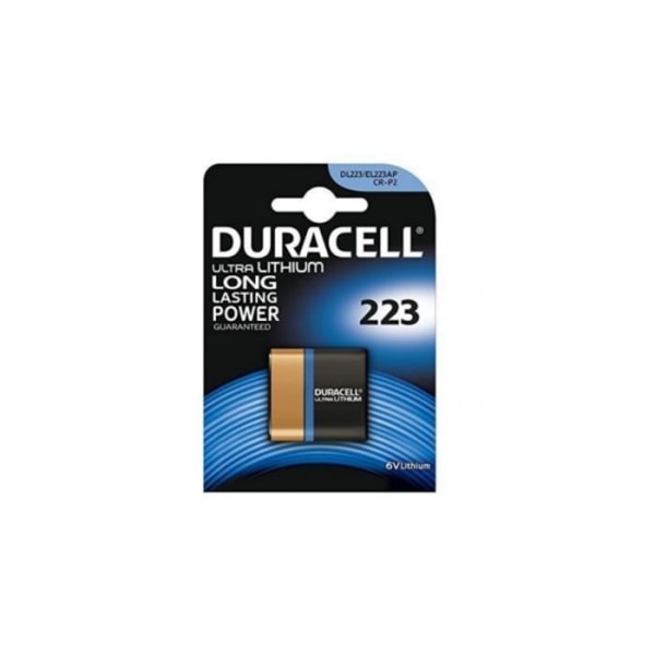 Extern minneskortläsare - Duracell Photo Lithium Battery CR-P2 6V Ultra Blister (Förpackning med 1 st) 223103