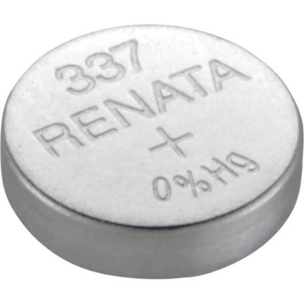 Renata 337 Silveroxid knappcellsbatteri 8 mAh 1,55 V 1 st.