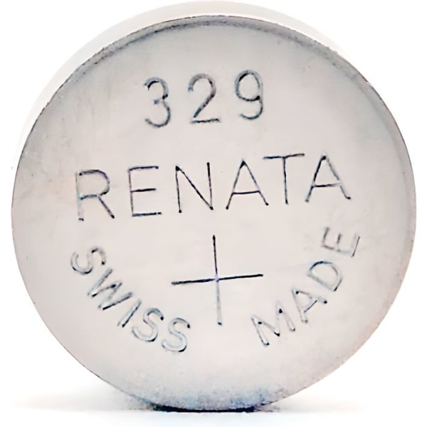 Silveroxidknappbatteri 329 RENATA 1,55V 37mAh - Blister x 1