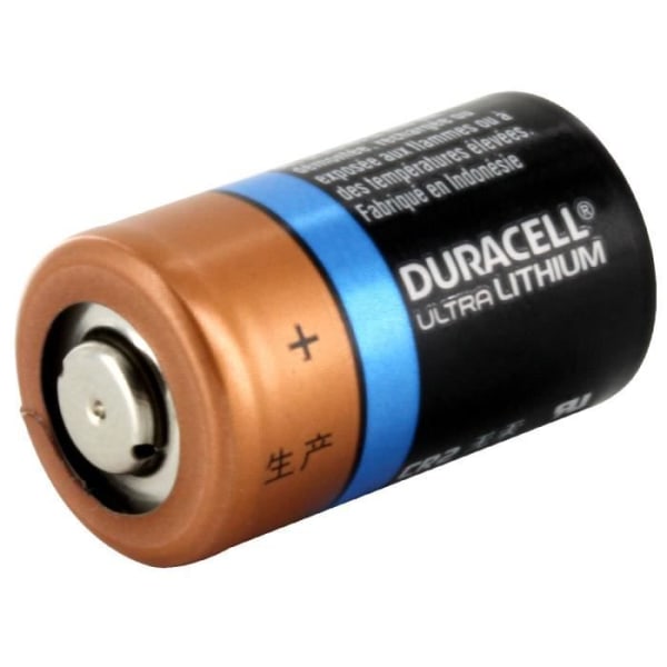 2 st CR2 Lithium Duracell 3V fotobatterier