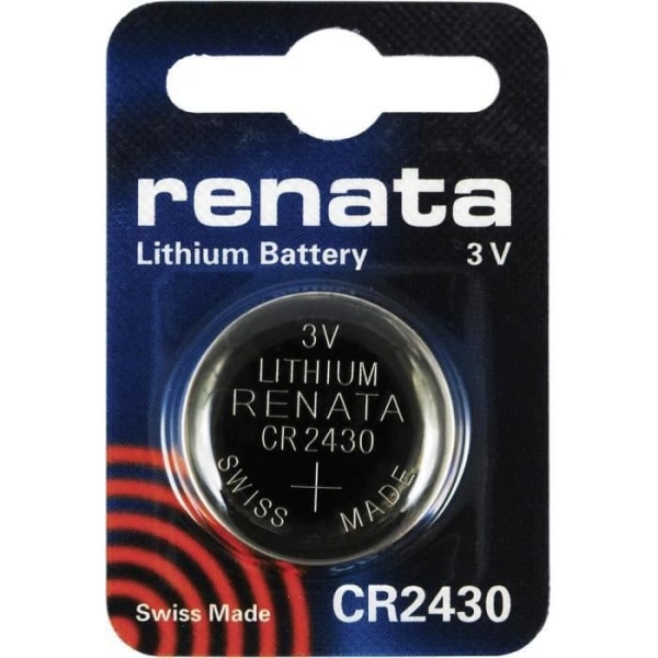 Renata CR2430 3V litiumbatteripaket om 2