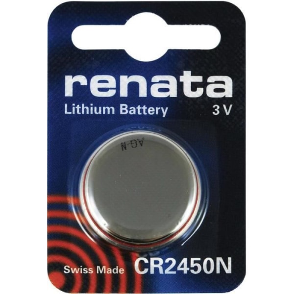 Renata CR2450 3V litiumbatteripaket om 2