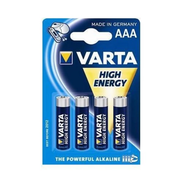 4 batterier 1,5V LR03 Varta 4903