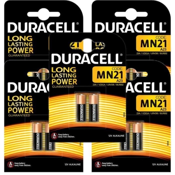 Duracell MN21 12V special alkaliskt batteri 10 hållbart power 2a76