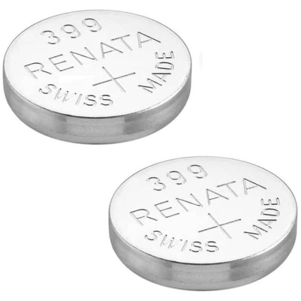 Renata 399 1,55V SR927W Mercury Free Watch Battery 2 Pack[171]
