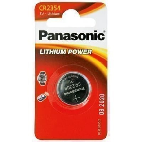 4 delar Panasonic Lithium 3 Volt Typ CR2354 CR-2354 DL2354 BR2354 I originalförpackning