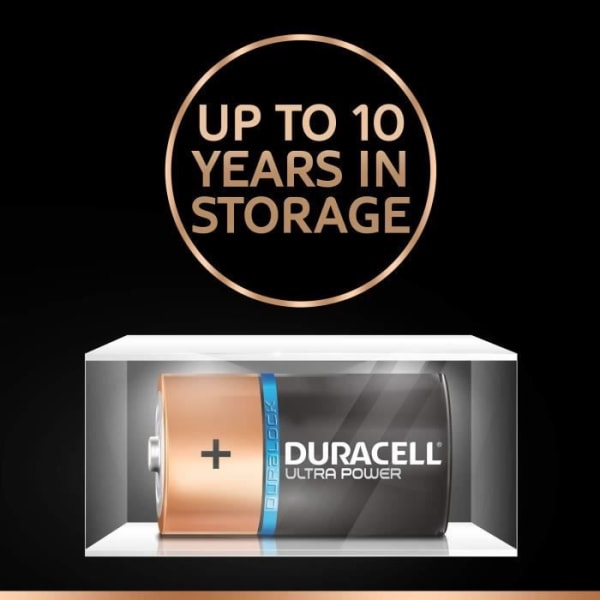 Duracell Plus Power Type AA alkaliska batterier, 4-pack