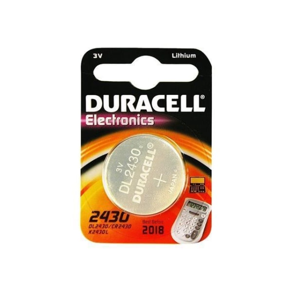 Duracell DL2430 litiumknappsbatteri (1 enhet...