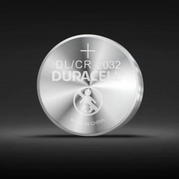 DL2032 Duracell 3V litium myntcellsbatterilåda med 4 remsor om 5