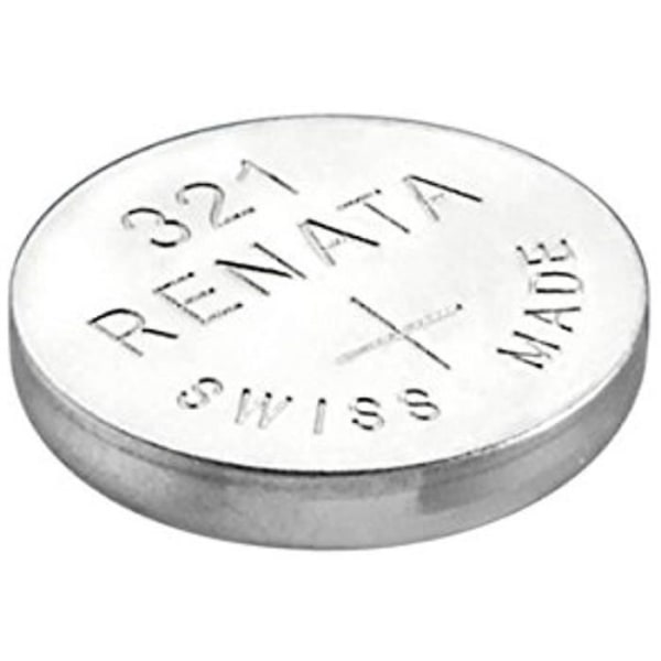 Renata - RENATA 321 silveroxid knappbatteri 1,55V 14,5mAh - Blister x 1, 1020