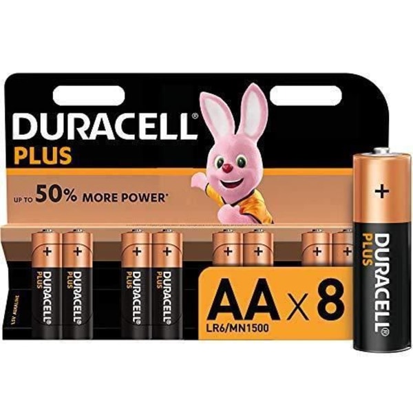 Duracell Plus AA-batterier