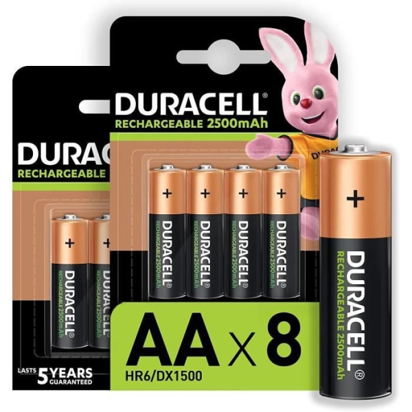 Uppladdningsbart batteri - AA 2500mAh uppladdningsbara batterier Idealiskt Xbox Controller Pack