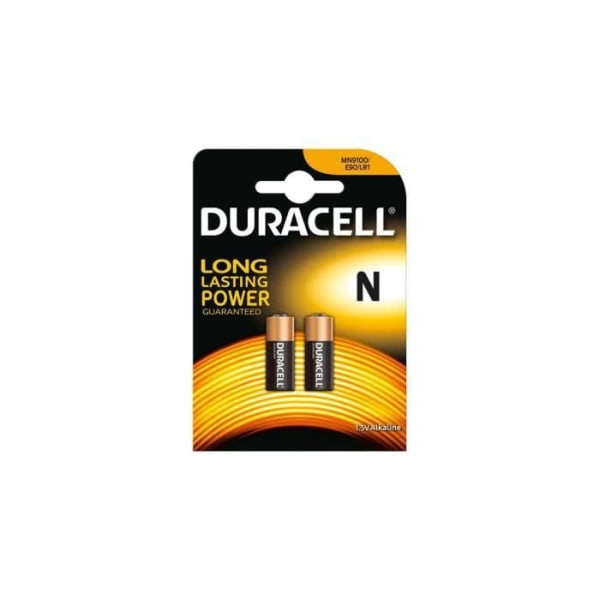 Periferpaket - Paket med 2 Duracell N/LR1 Lady batterier
