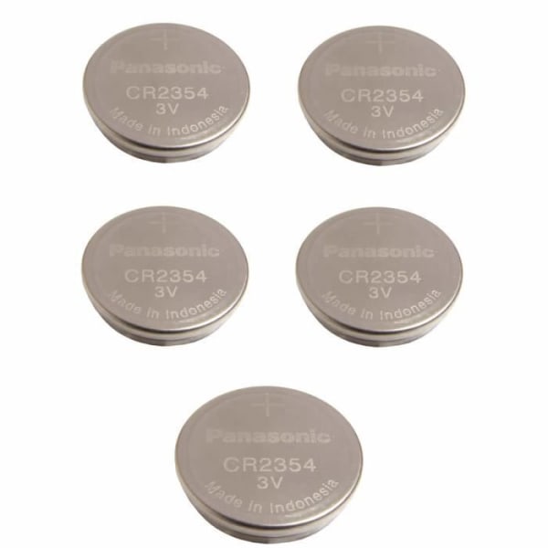 Panasonic CR2354 3V litium myntcellsbatteri (paket med 5)