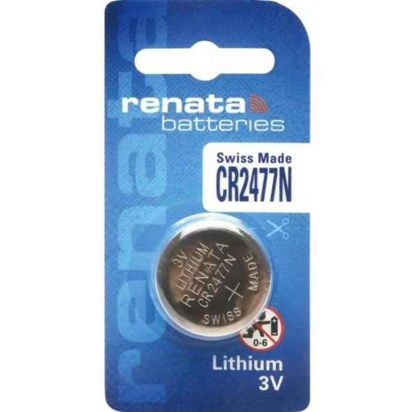 Cr2477n 3V litiumknappsbatteri