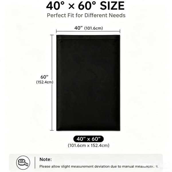 Filtpose til ramme 102x153 cm 1 stk. – genanvendelig transportbeskyttelse Style 1