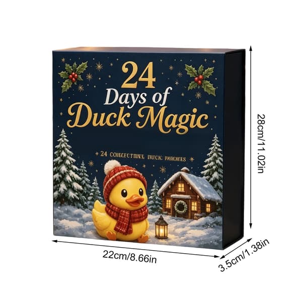 Adventskalender 2026 ænder – 24 mini-figurer at samle