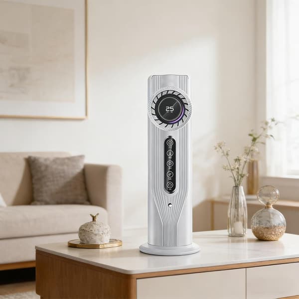 Bärbar 100 ml luftkonditionering Mini AC, evaporativ kylfläkt, 6 hastigheter, timerfunktion för kontor, sovrum, camping