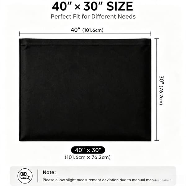 Filtpose ramme 76x102 cm 2 stk. – genanvendelig transportbeskyttelse Style 4