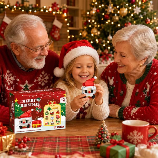 Adventskalender 2026 – 12 dagars mikroblock, barn 6+ Style-2