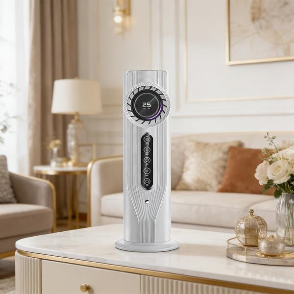 Bärbar 100 ml luftkonditionering Mini AC, evaporativ kylfläkt, 6 hastigheter, timerfunktion för kontor, sovrum, camping
