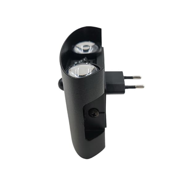 2-pack rörelsesensor nattlampa - upp/ner aluminium vägg inomhus atmosfär 2 PCS