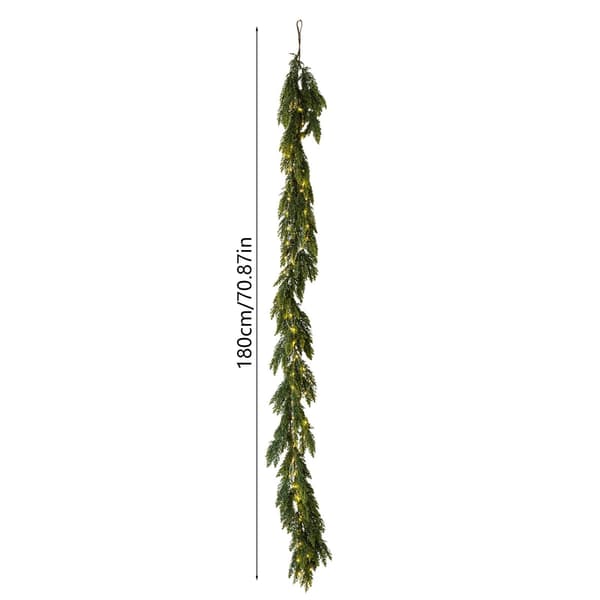 Julrottingdekoration 180cm Stil1 - Belyst heminredning Style 1