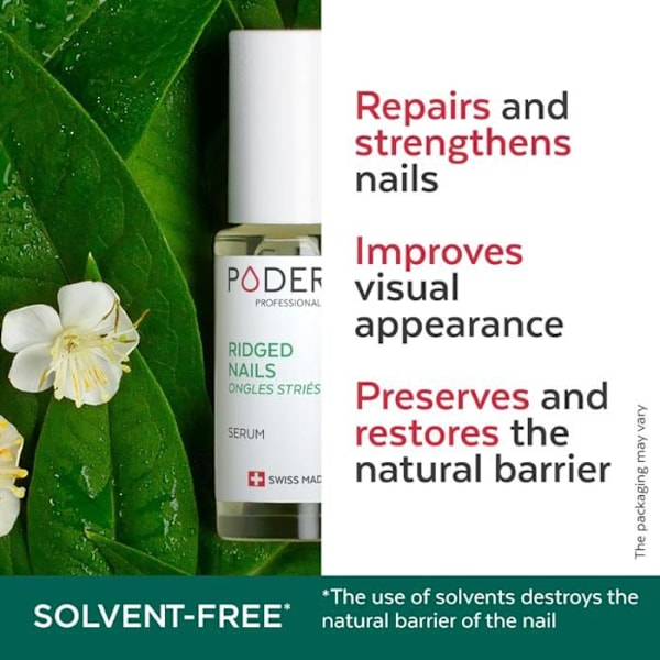 Sérum för Naglar - PODERM - Ränder, Spröda, Flisade - 100% Naturlig - Vegan - 8ml