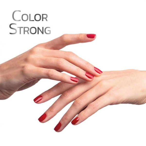PODERM • ROUGE ALLURE Nagelhärdarlack berikad med Biotin Silicon Keratin • Schweiziskt tillverkad • Händer och fötter