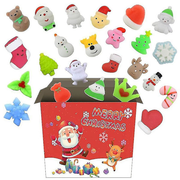 Jultomte Squeeze Toy Blind Box - Avlasta Stress och Räkna Ner till Jul[jl]--