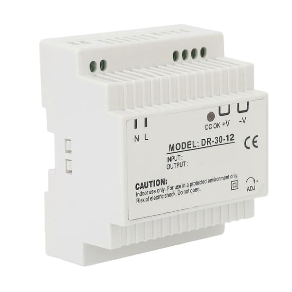 30W Transformator DIN-skena Switch Strömförsörjning för Industriell Säkerhetsövervakning 100‑240V