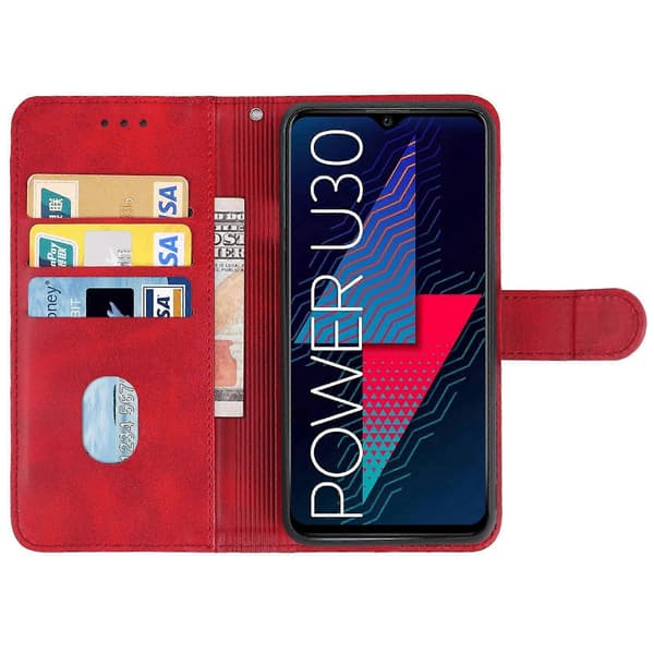 Læder telefoncover til Wiko Power U30