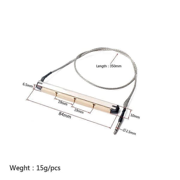 Transduser Piezo-sett for 4-strengs akustisk gitar