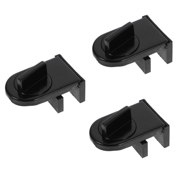 3 stk Barnesikring for vindu Skyvedør Barnesikker Aluminiumslegering Sklisikker Design