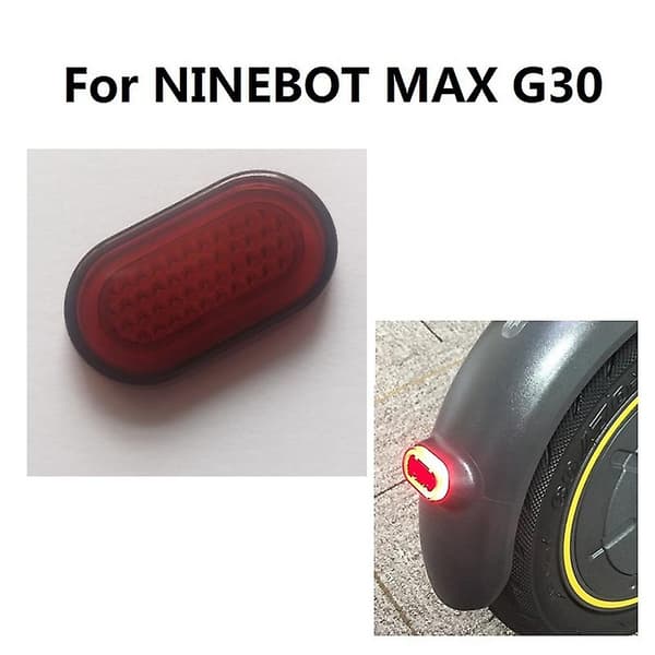 Baglygte Stoplys Bremslys Dæksel Til Ninebot Max G30 Scooter Tilbehør