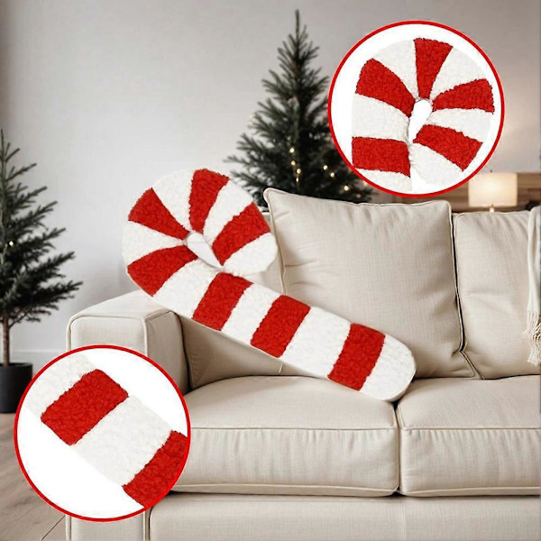Soffa Kudde Stil Jul Kudde Vardagsrum Bil Kudde Loop Godis Kudde B