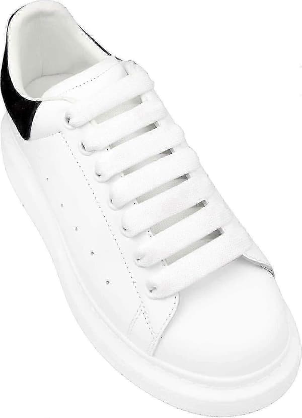 Erstatnings skolisser for Alexander McQueen flate sko - Hvit 45 tommer