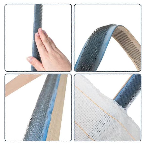 Punch Needle Ramme, 39,4 Tommer Gripelist Tepperullstoff Hekling Griperamme Kvadratisk Tufting Ramme for Tufting Ramme