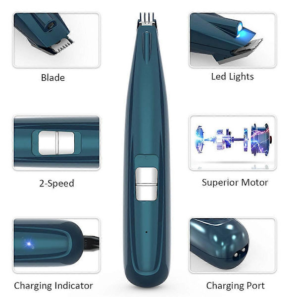Kæledyr, Hår, Trimmer, LED, Lys, Trimmer, Hund, Kat