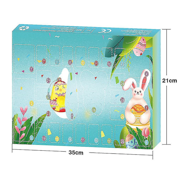 Påsk Blind Box Unzip Leksaker Barn Påskägg Färgglada Glitter Skumägg Påskkanin